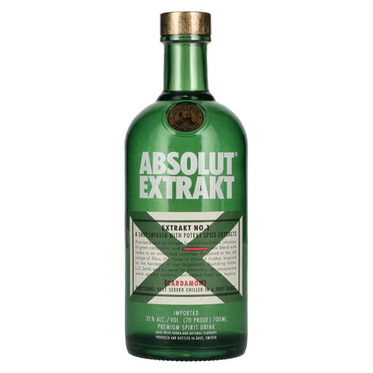Absolut Extrakt No. 1 Cardamom Premium Spirit Drink 35% Vol. 0,7L