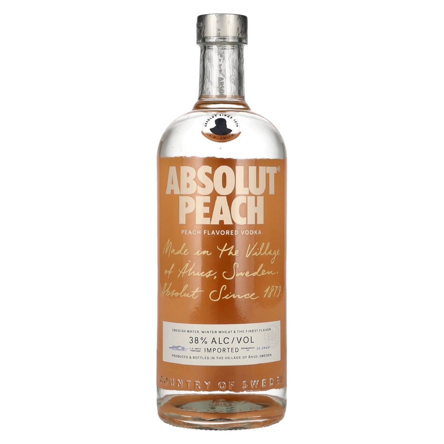 Absolut Vodka Pfirsich 38% Vol.  1,0L