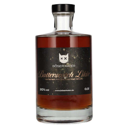 BÖSER KATER Butterscotch Likör 20% Vol. 0,5L
