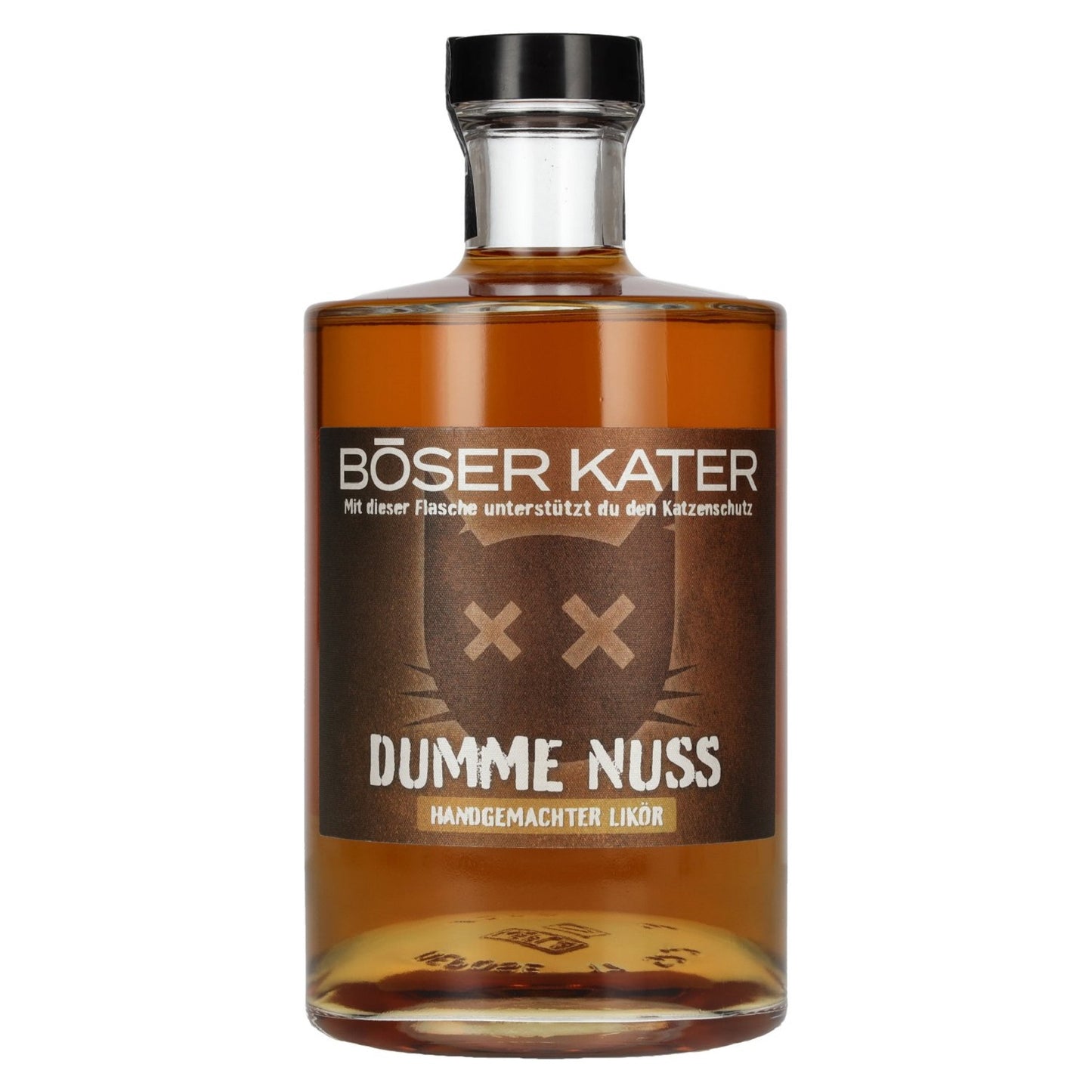 BÖSER KATER Dumme Nuss Likör 20% Vol. 0,5L
