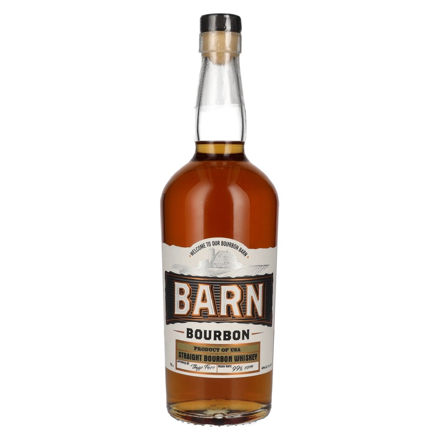 Barn Straight BOURBON Whiskey 40% Vol. 0,7L