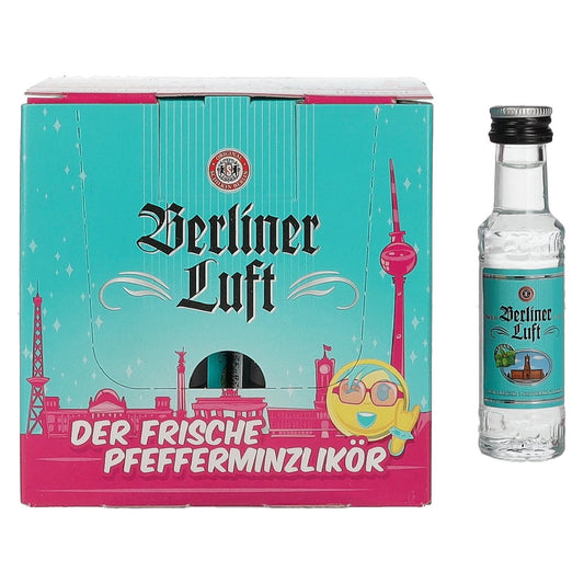 Berliner Luft - Pfefferminzlikör 18% Vol. 24x0,02L