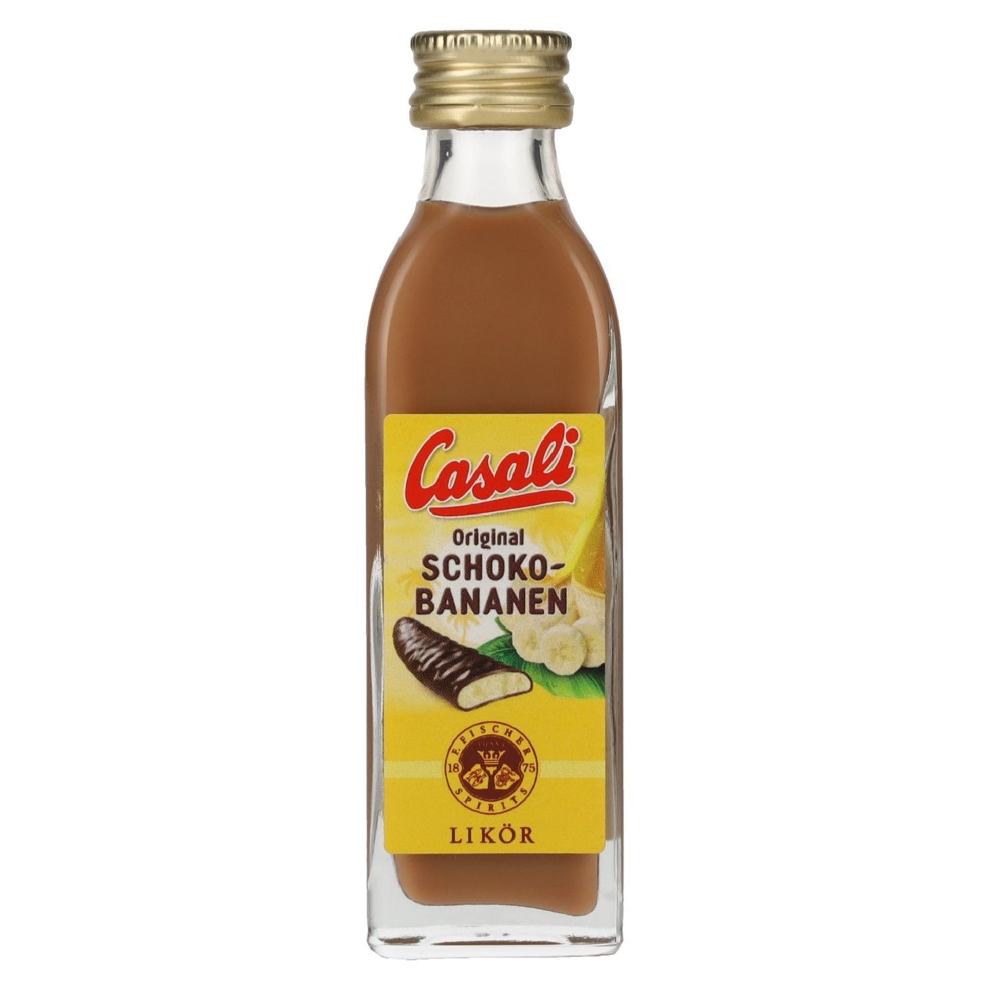 Casali Original SCHOKO-BANANEN Likör 15% Vol. 0,04L