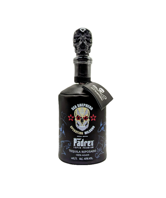 Padre azul Reposado Sea Shepherd Edition Super Premium Tequila 40% Vol. 0,7L