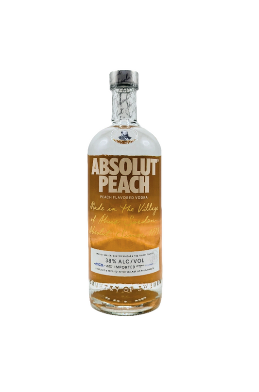 Absolut Vodka Pfirsich 38% Vol.  1,0L