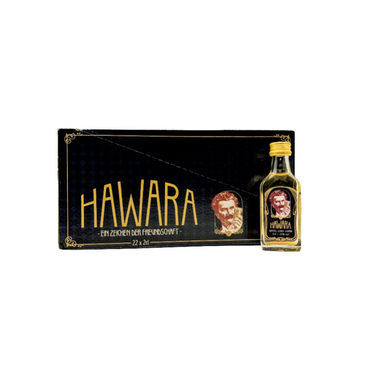 HAWARA Apfel-Zimt-Likör 23% Vol. 22x0,02L