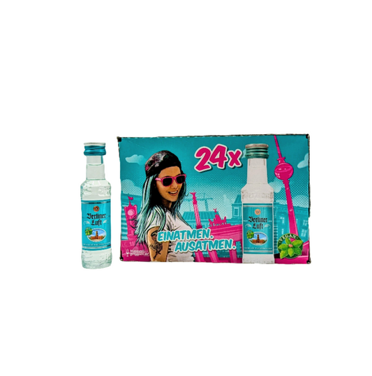 Berliner Luft - Pfefferminzlikör 18% Vol. 24x0,02L