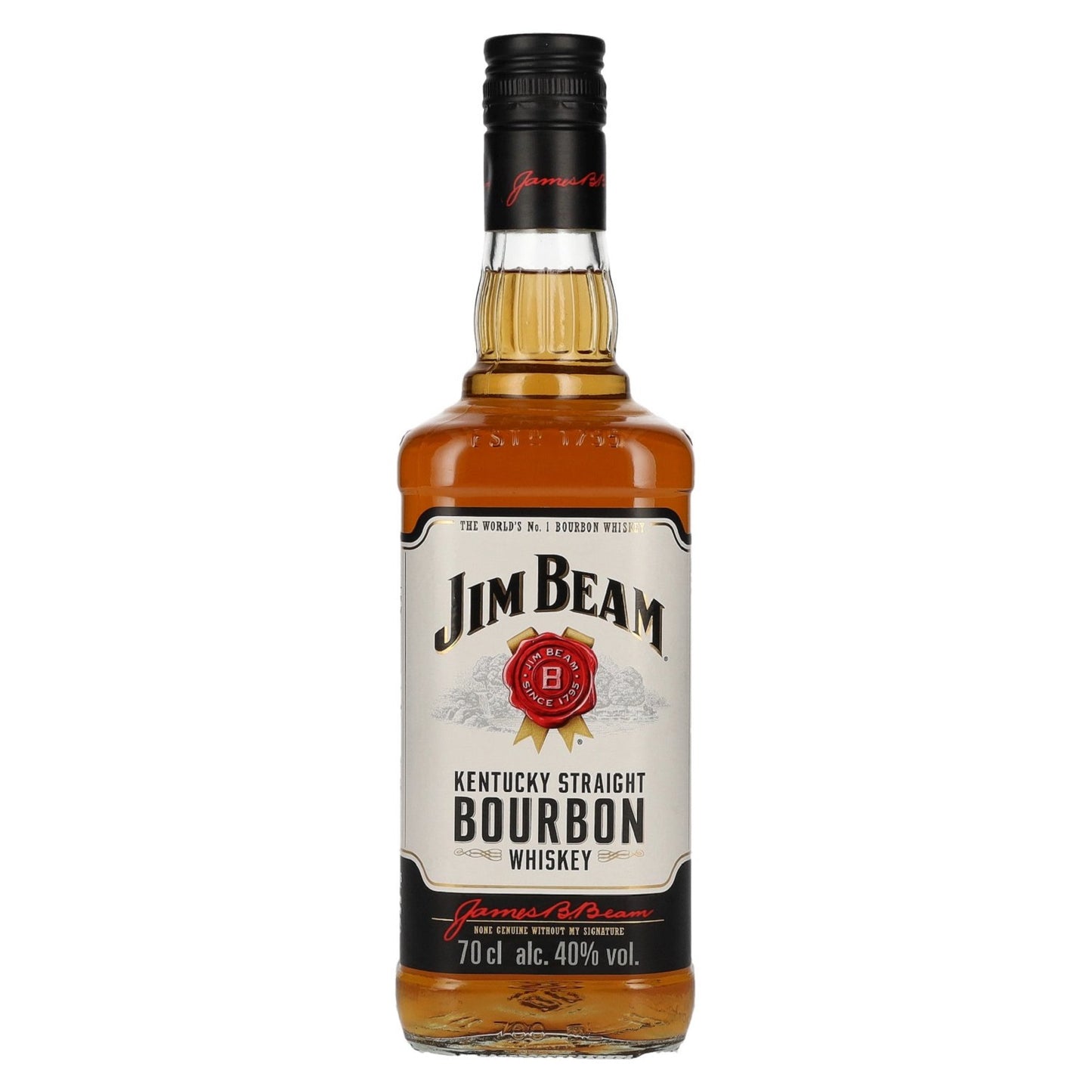 Jim Beam Kentucky Straight Bourbon Whiskey 40% Vol. 0,7L