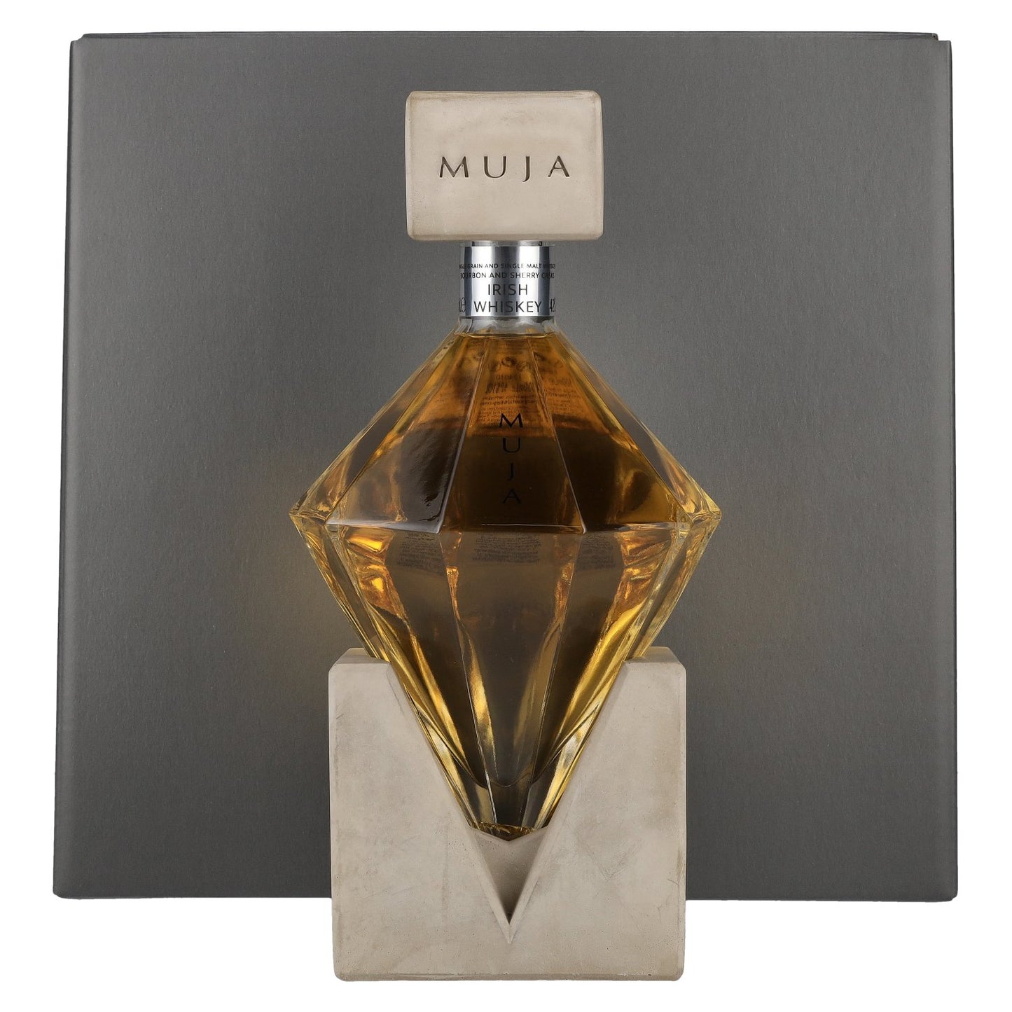 Muja Single Grain Irish Whiskey 42% Vol. 0,5L - Geschenkbox