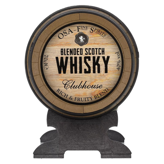 OSA Fine Spirits CLUBHOUSE Blended Scotch 40% Vol. 0,7L im Whiskyfass