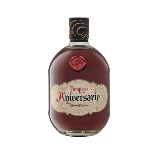 Pampero Aniversario Reserva Exclusiva Ron Extra Añejo 40% Vol. 0,7L in Ledertasche