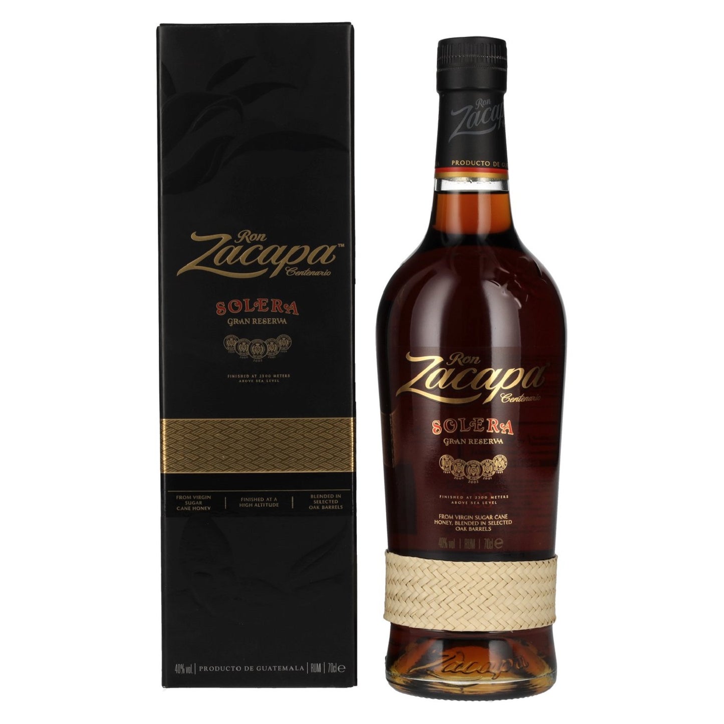 Ron Zacapa Centenario SOLERA Gran Reserva 40% Vol. 0,7l - Geschenkbox
