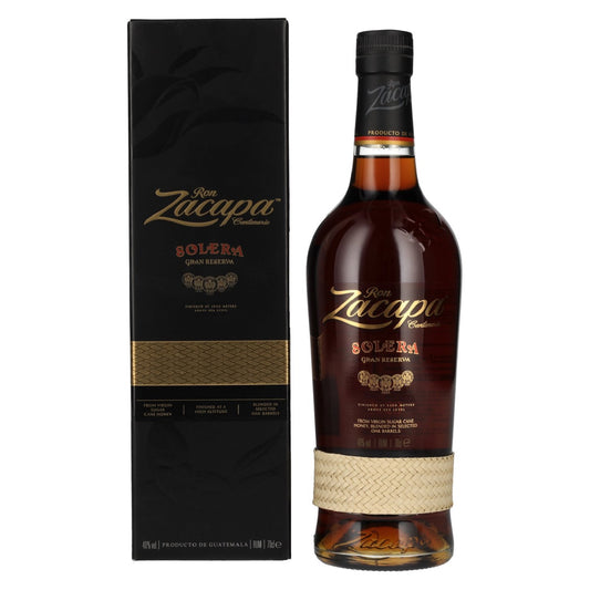 Ron Zacapa Centenario SOLERA Gran Reserva 40% Vol. 0,7l - Geschenkbox