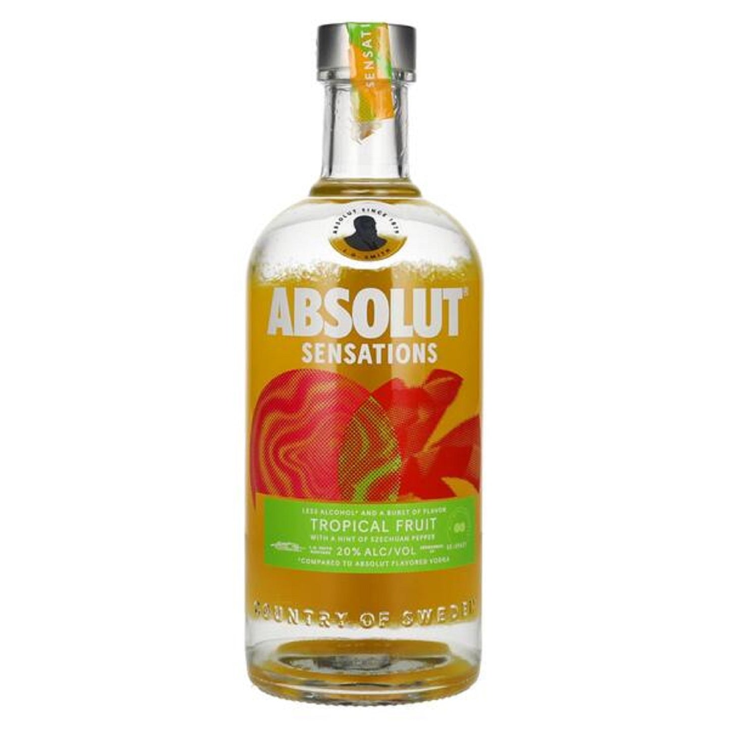 Absolut Vodka Sensations Tropische Früchte 20% Vol. 0,7L