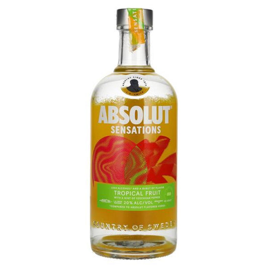 Absolut Vodka Sensations Tropische Früchte 20% Vol. 0,7L