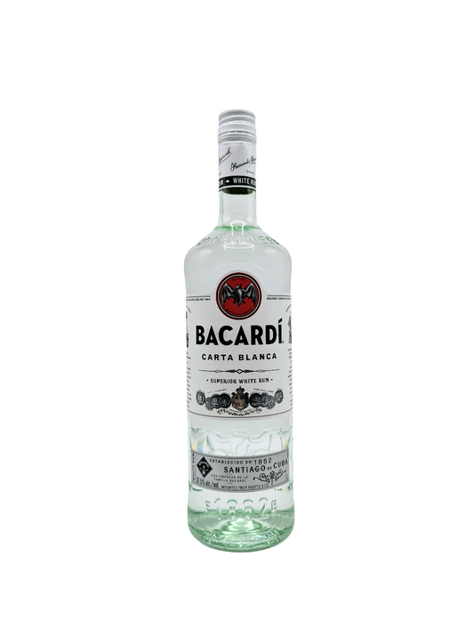 Bacardi Carta Blanca 37,5% Vol. 1,0L