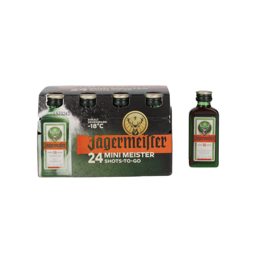 Jägermeister 35% Vol. 24x0,02L