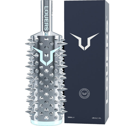 Louers Vodka 40% Vol. 1L in Geschenkbox mit LED Lichtsticker