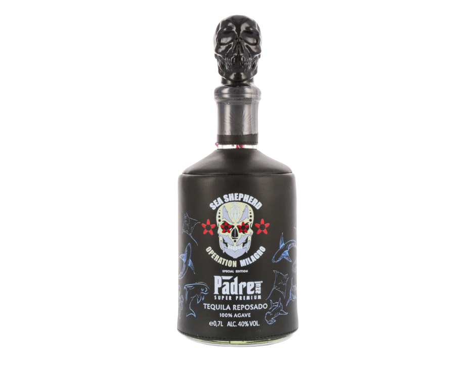 Padre azul Reposado Sea Shepherd Edition Super Premium Tequila 40% Vol. 0,7L
