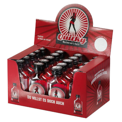 Quicky - Fruchtlikör 20% Vol. 20x0,02L